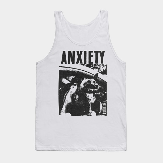 anxiety by psycho99 Tank Top by psninetynine